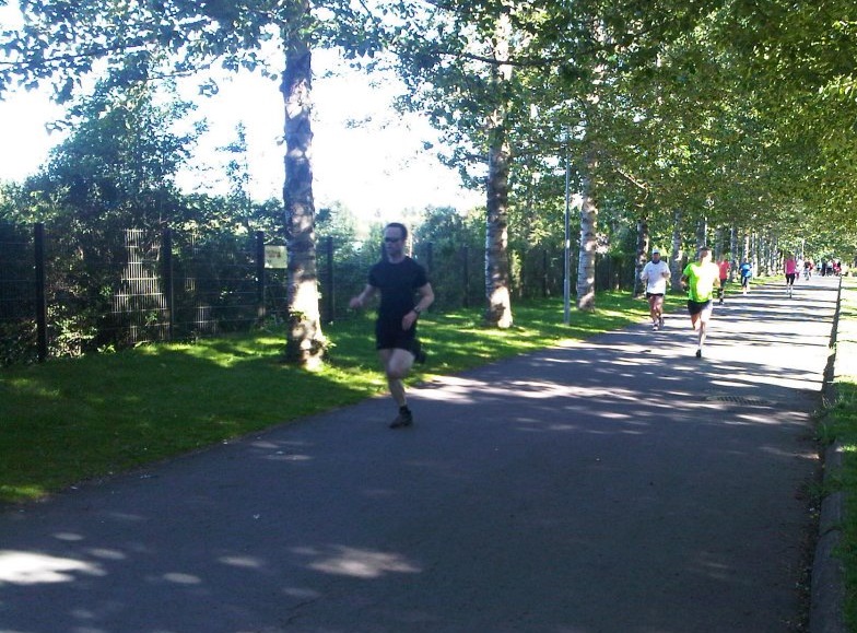 Running in Rerkjavik - Laugardalur