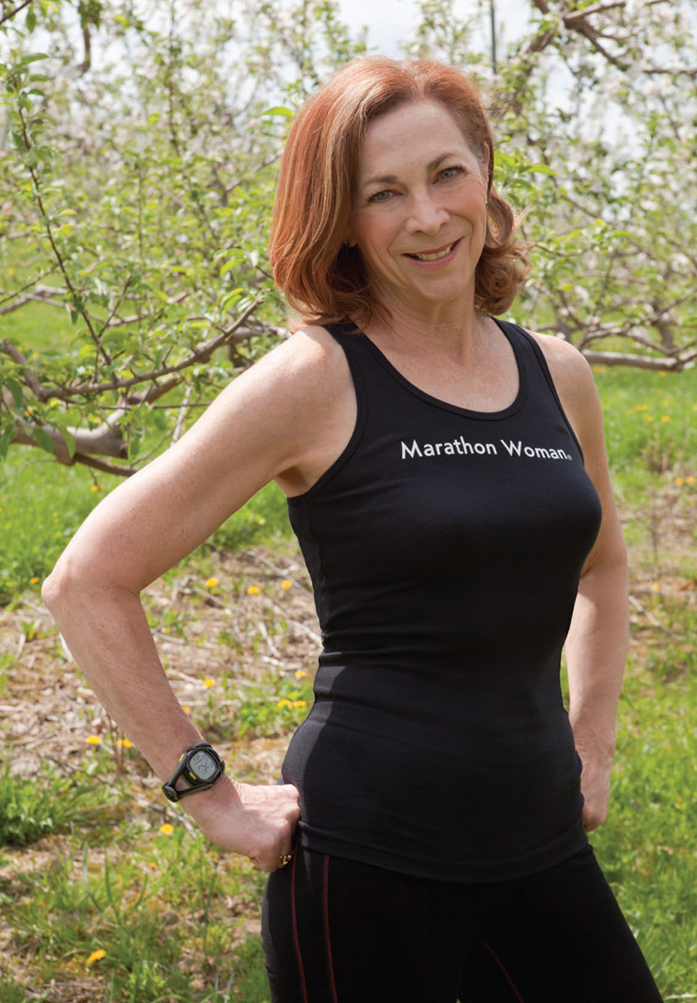 Kathrine Switzer, 64, has been a leader in women's opportunities since she was the first woman to officially run the Boston Marathon in 1967. She won the 1974 NY City Marathon, is an Emmy award winning TV commentator and the author of several books, including best-selling Marathon Woman. www.marathonwoman.com Photo: Joan Barker Images, photos@jbarkerimages.com